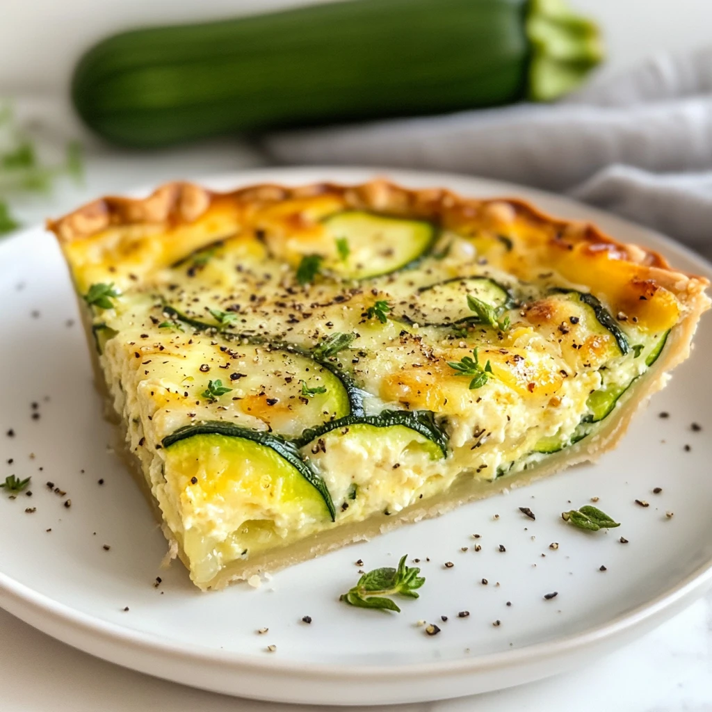 Quiche Courgette