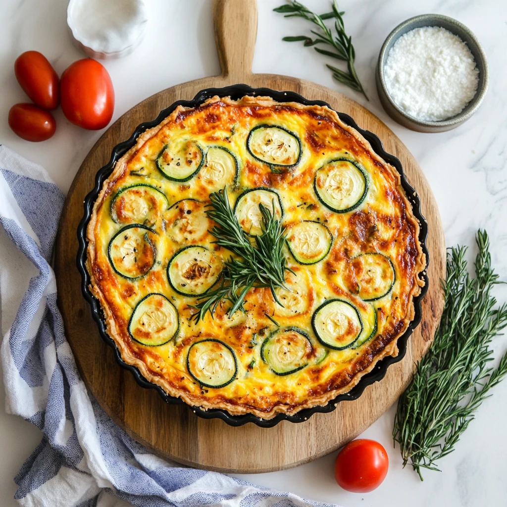 Quiche Courgette