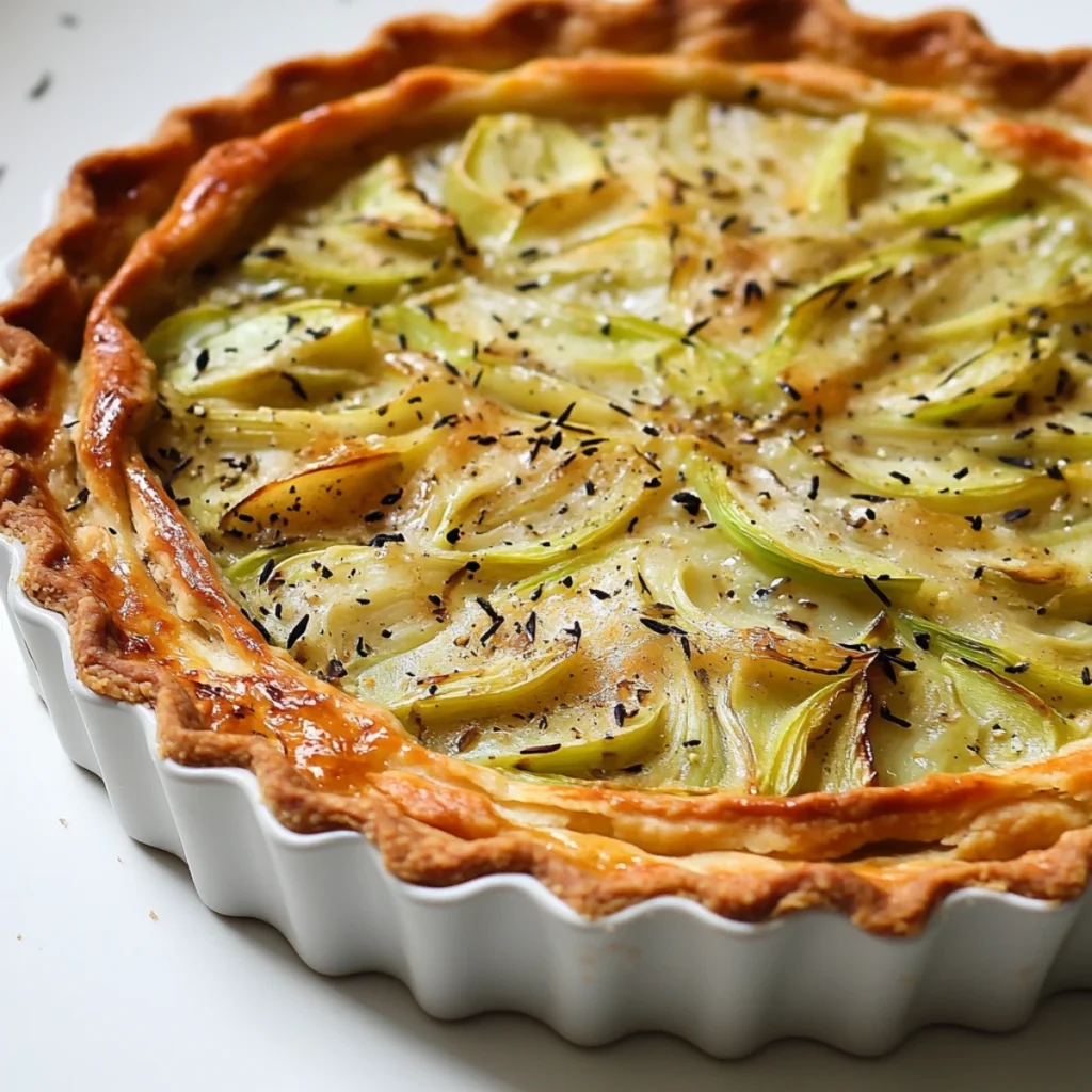 Tarte aux Poireaux