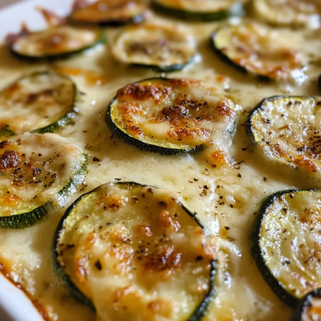 gratin de courgettes