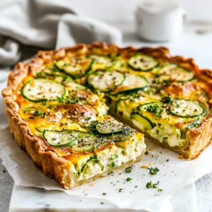 Quiche Courgette