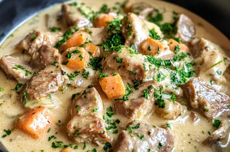 Recette blanquette de veau