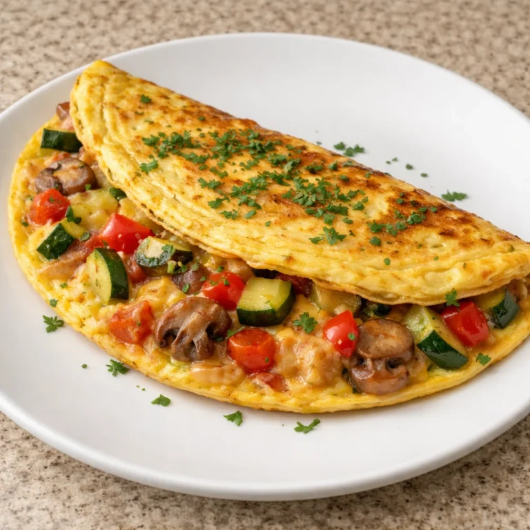 omelette aux légumes