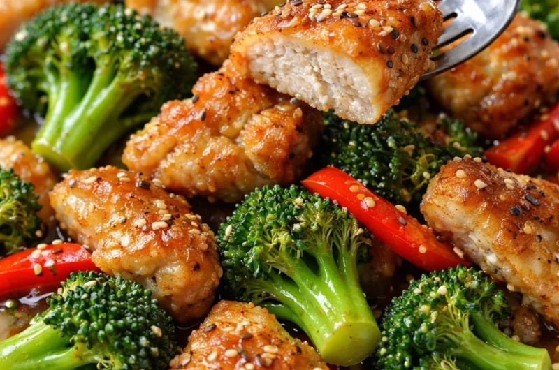 Recette Sauté de Poulet et Brocoli Classique