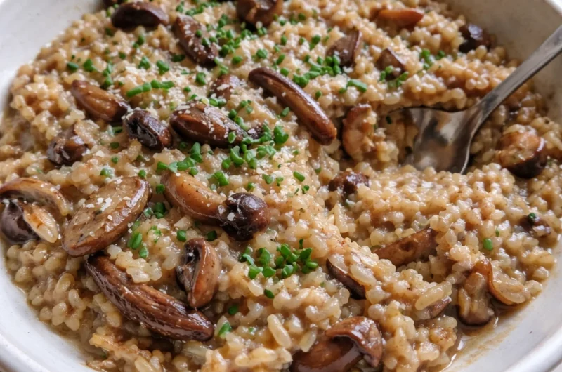 Recette Risotto aux Champignons Sauvages