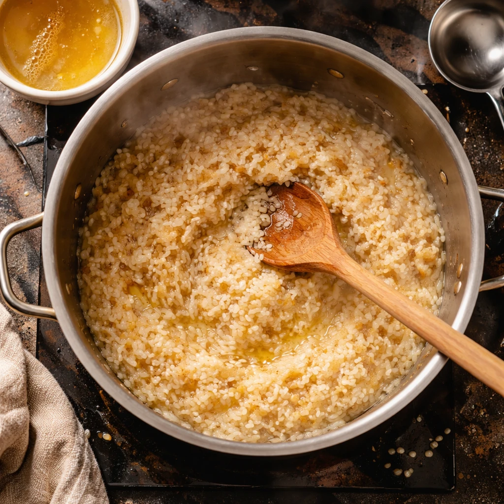 Risotto aux Champignons Sauvages
