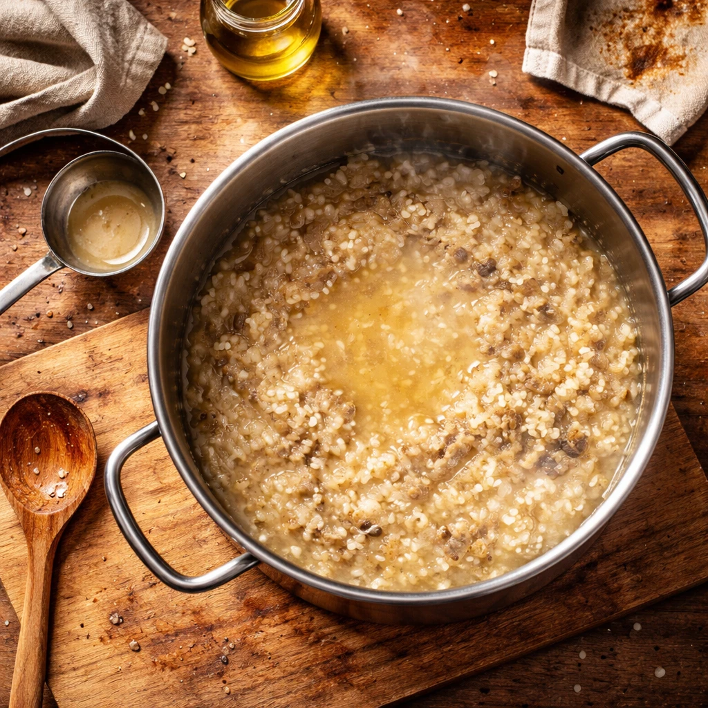 risotto aux champignons