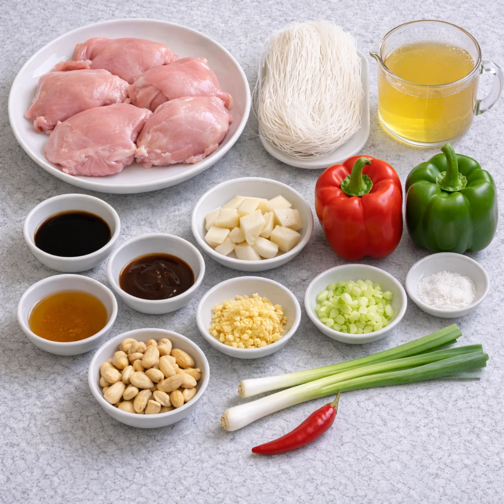 Poulet Sauté aux Noix de Cajou