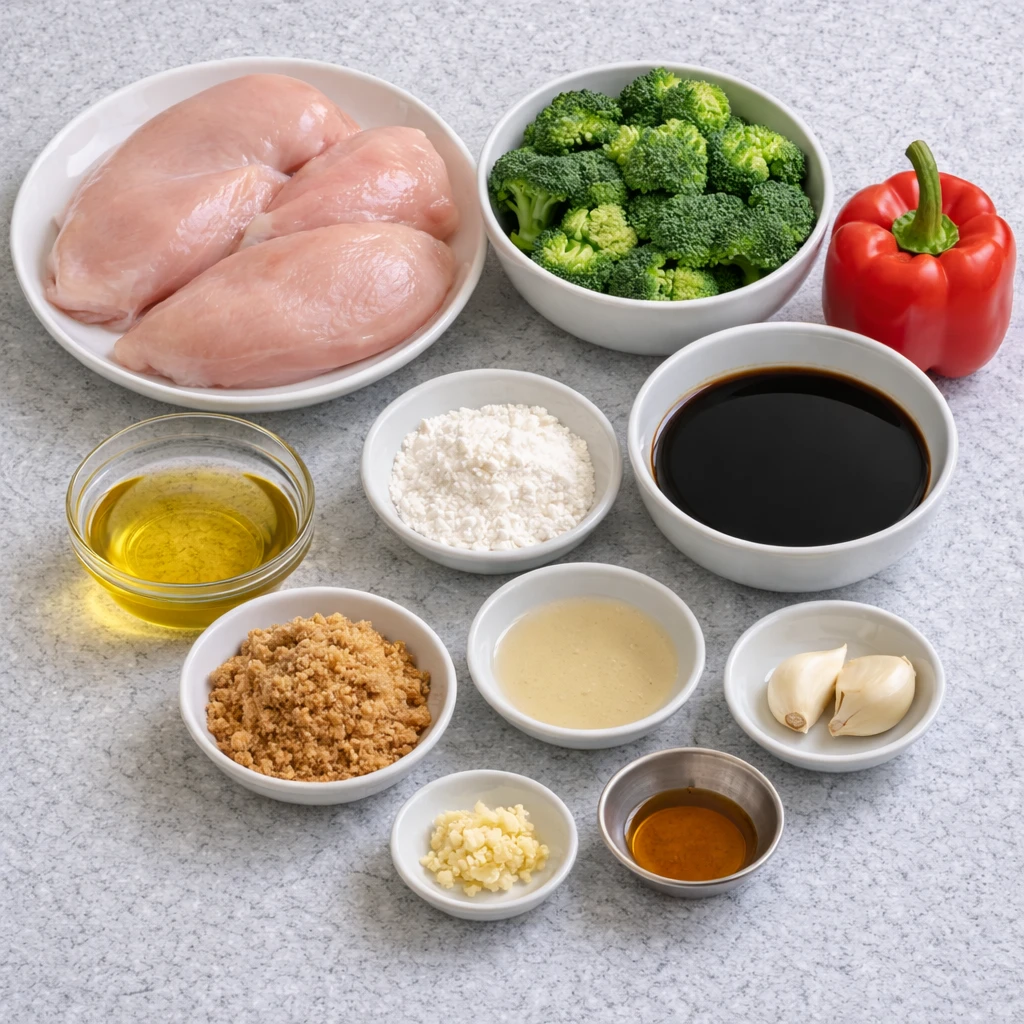 Sauté de poulet et brocoli classique