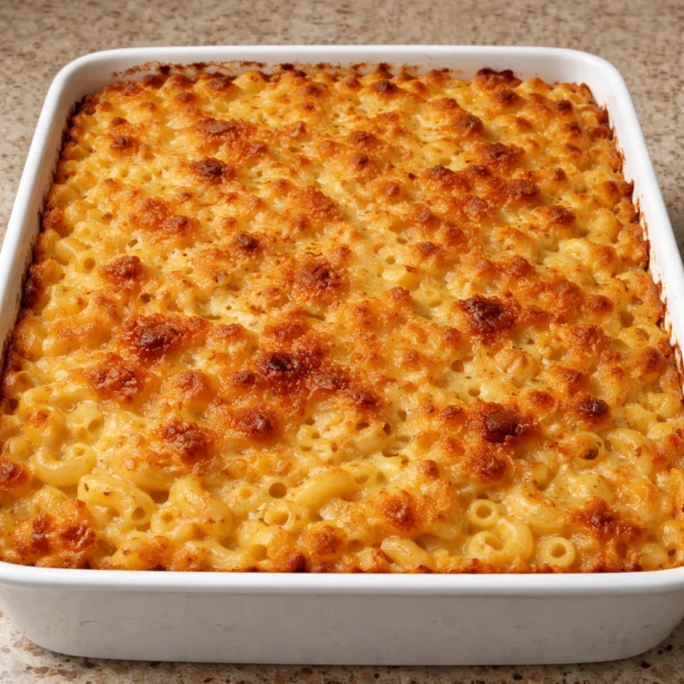 gratin de macaroni