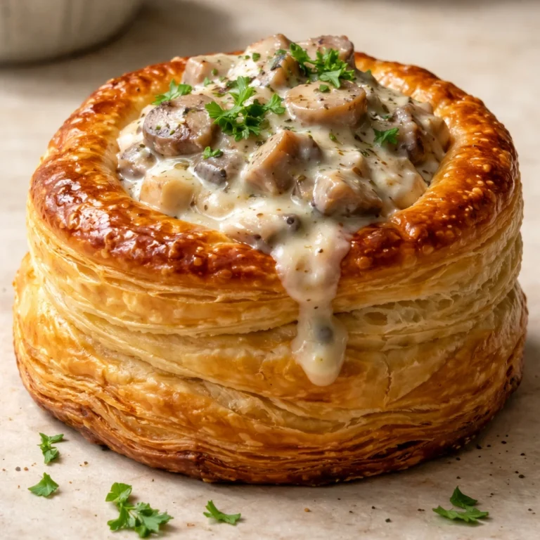 bouchées aux champignons