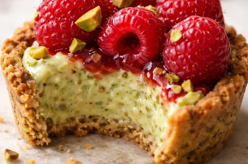 Recette Tartelettes Pistache Framboises