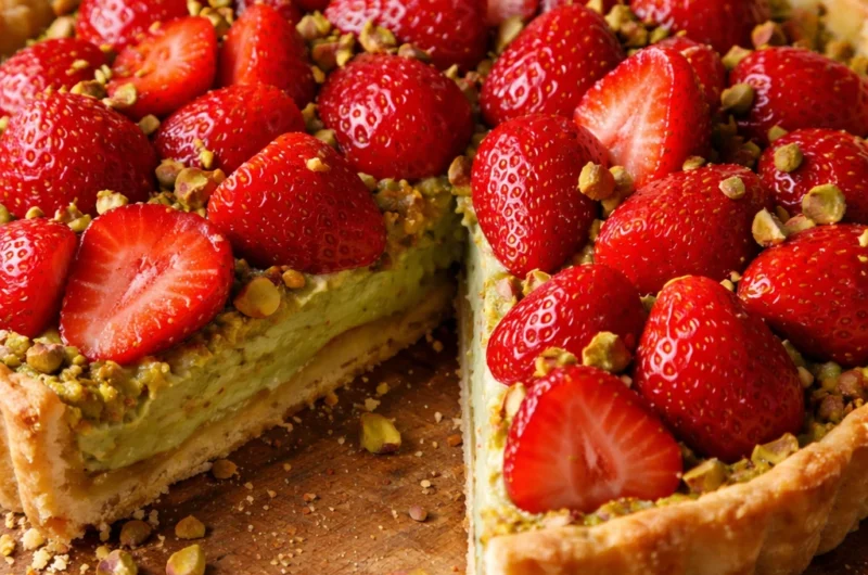 Recette Tarte Fraise Pistache