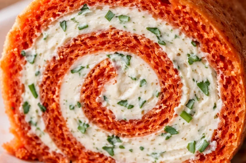 Recette Roulé à la Tomate et aux Fines Herbes