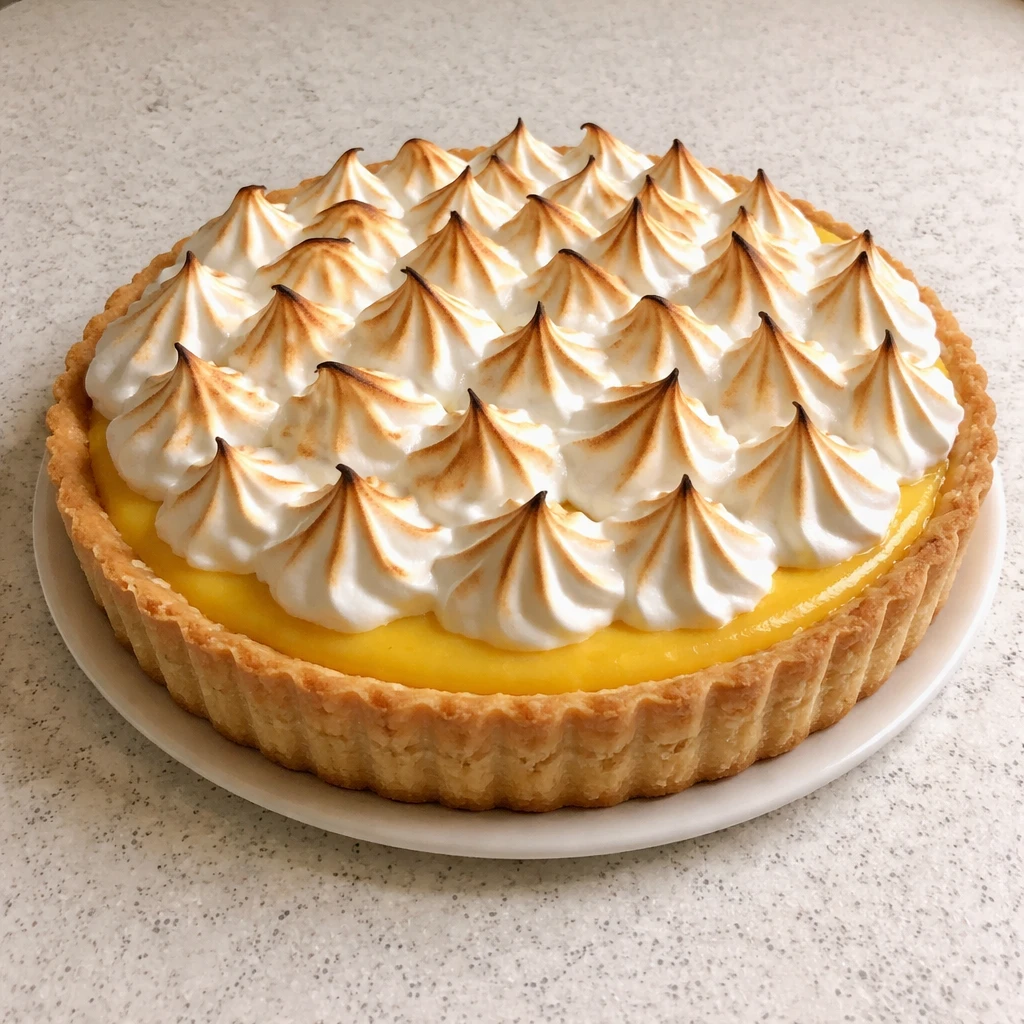 Tarte au citron meringuée