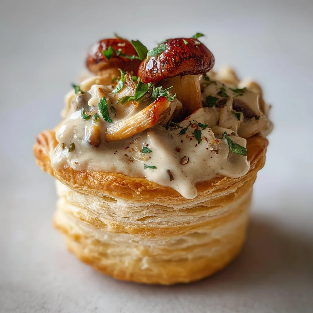 Bouchées aux Champignons
