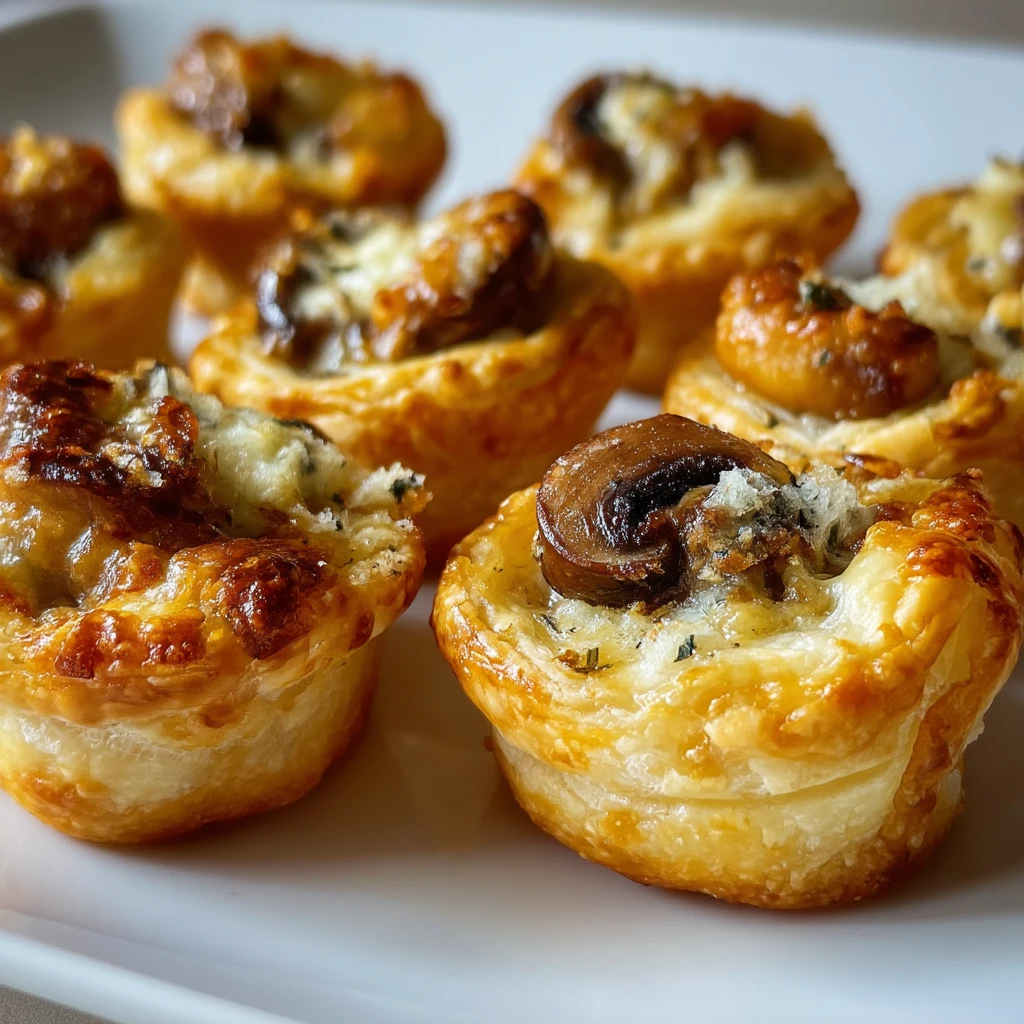 Bouchées aux Champignons