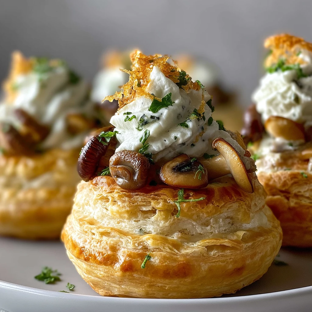 Bouchées aux Champignons : Un Délice à Partager