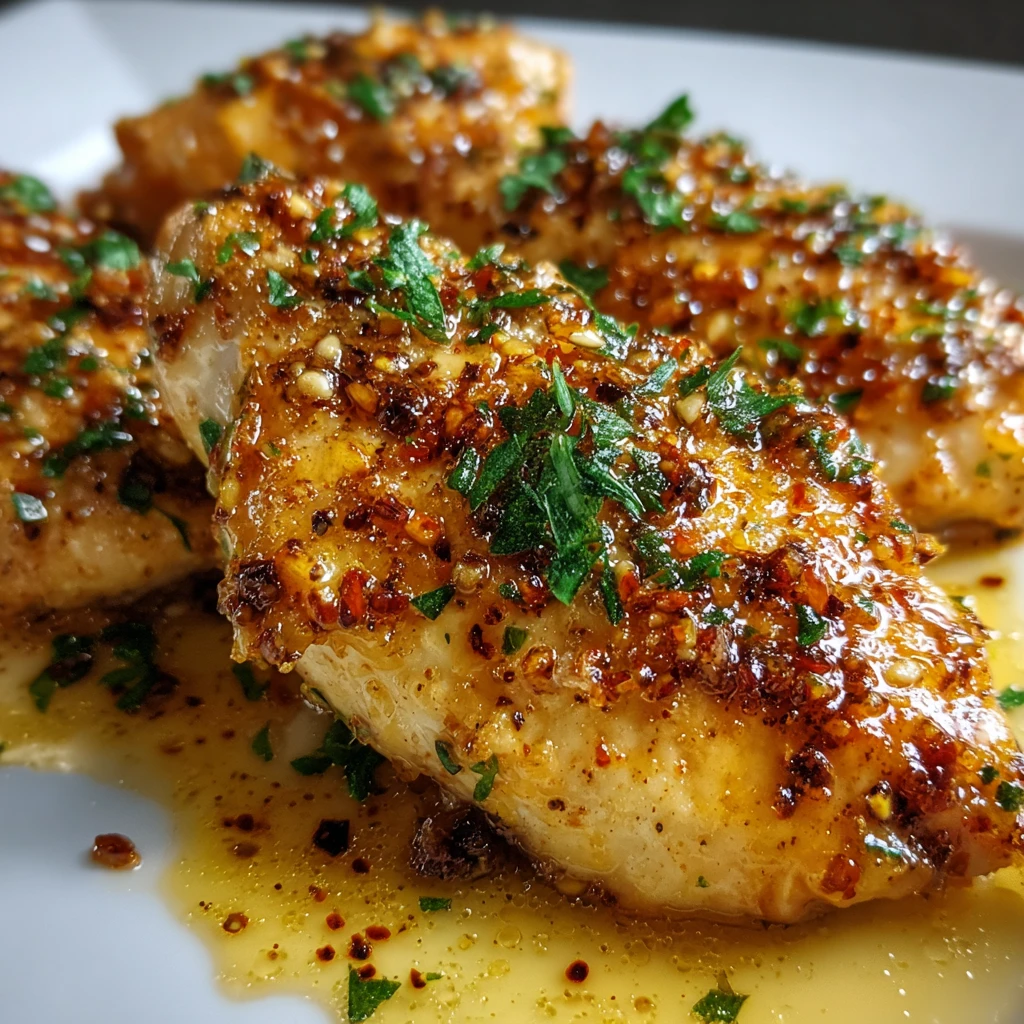 Poulet Miel et Moutarde