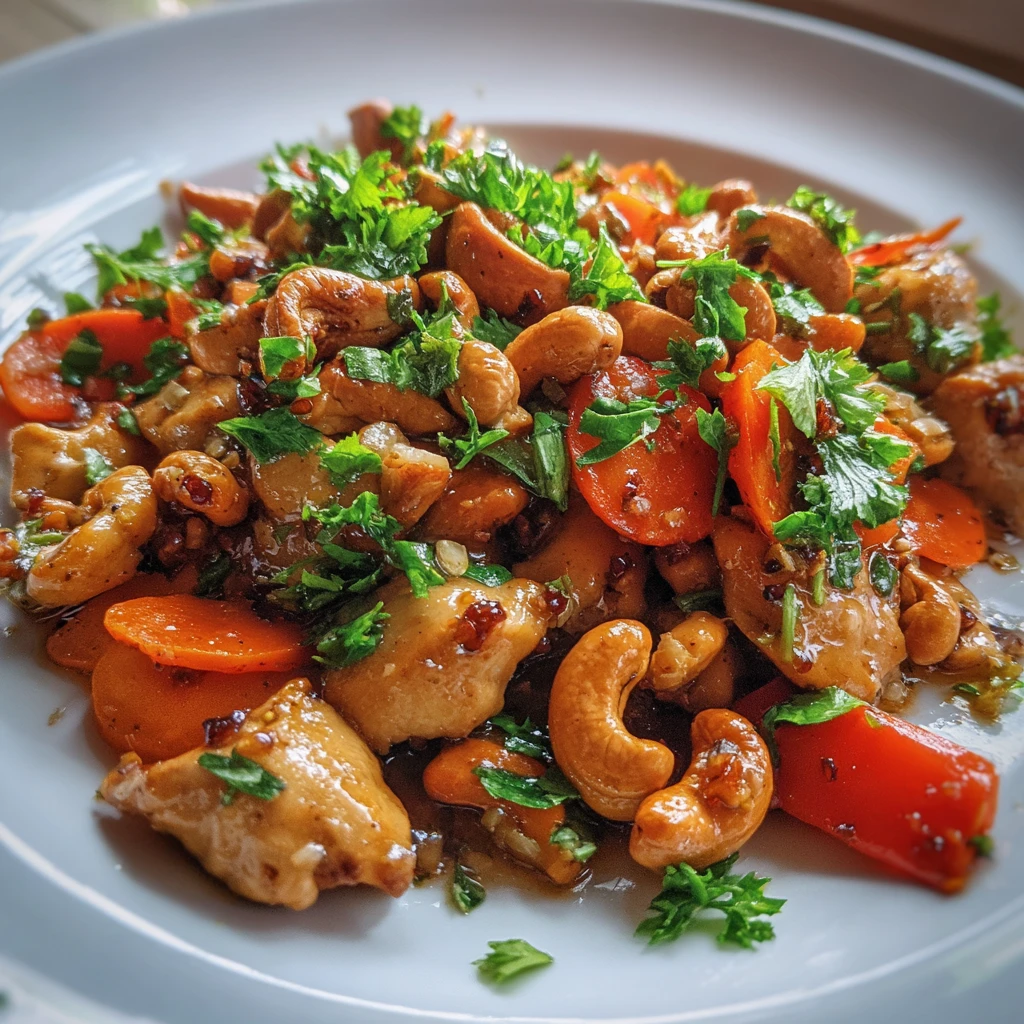 Poulet Sauté aux Noix de Cajou