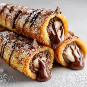 Roulé Nutella Façon Pain Perdu