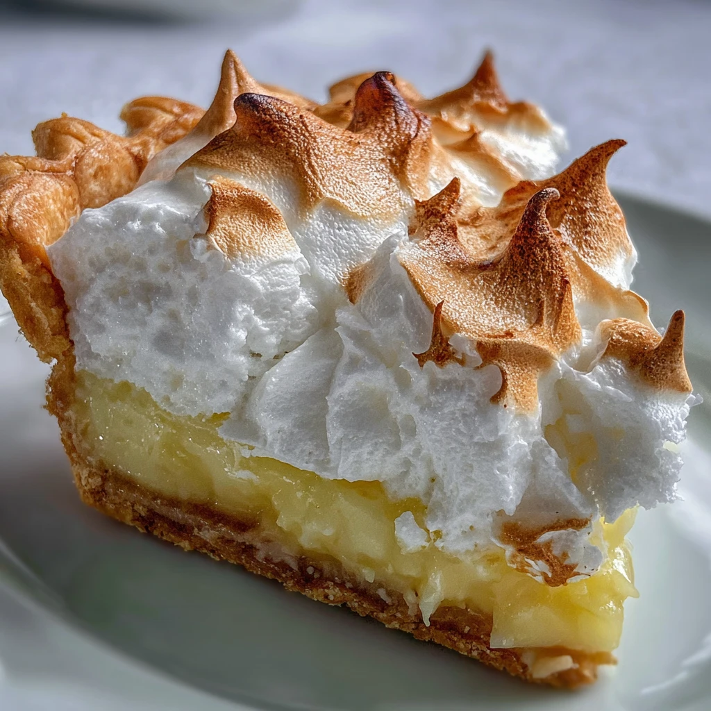 Tarte au citron meringuée