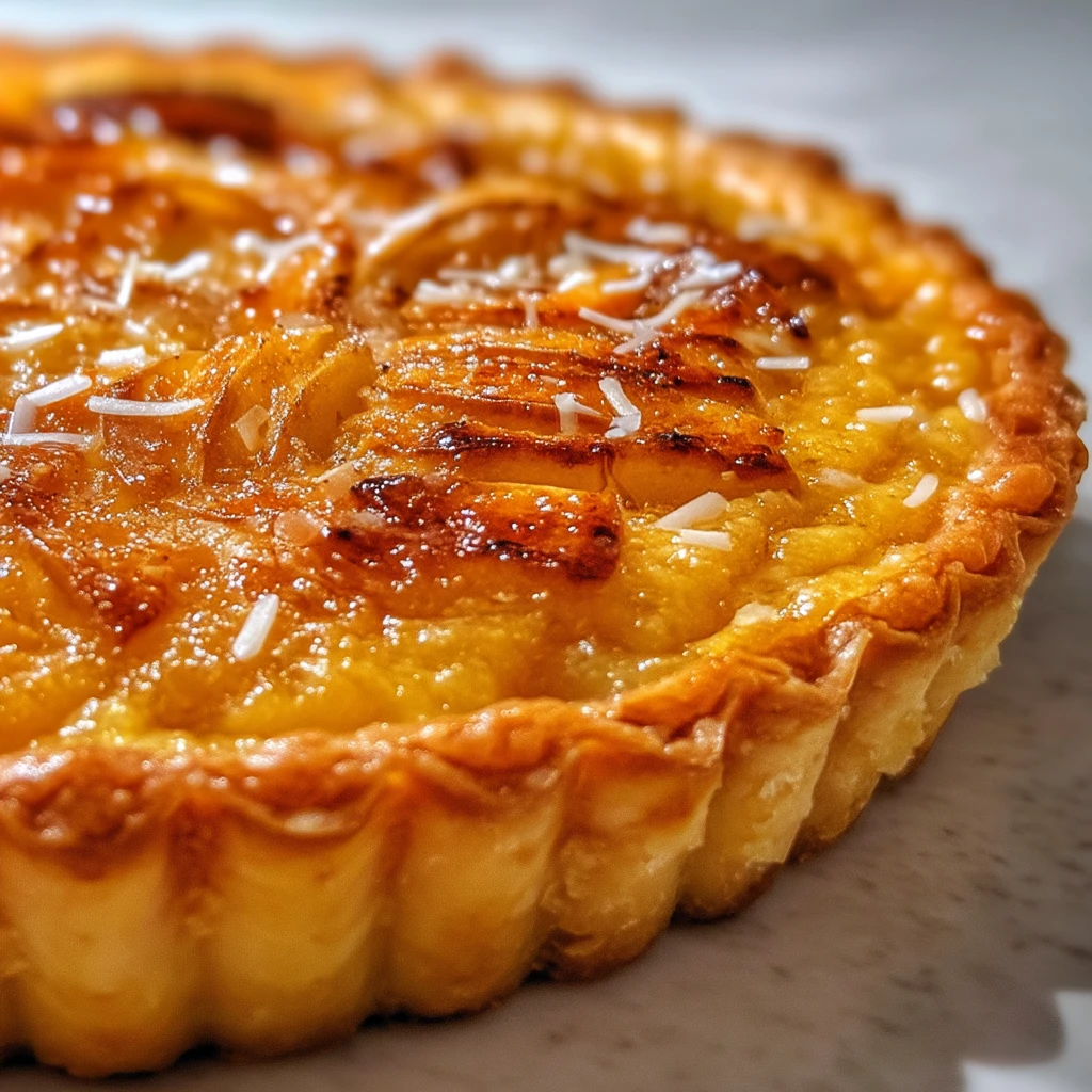 Tarte aux Pommes Flan