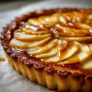 Tarte aux Pommes Flan