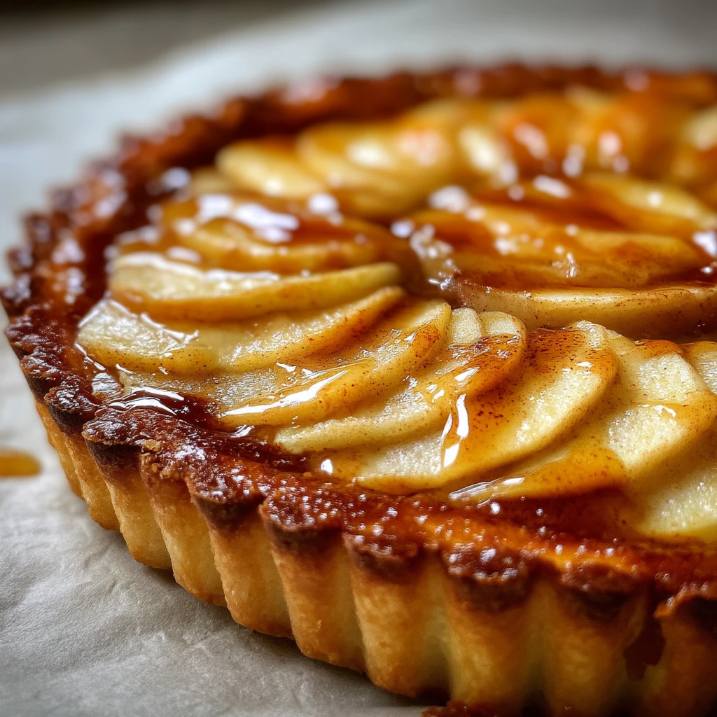 Tarte aux Pommes Flan