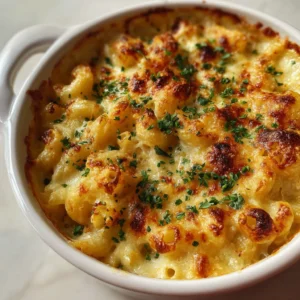 gratin de macaroni