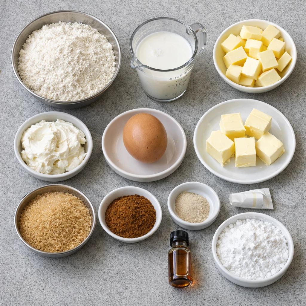 roulés à la cannelle