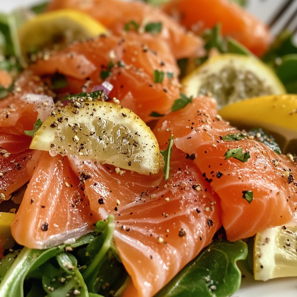 Salade Saumon Fumé
