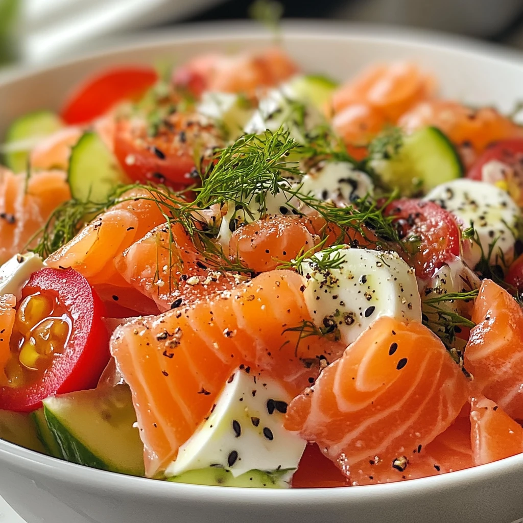Salade Saumon Fumé : Épatez vos invités