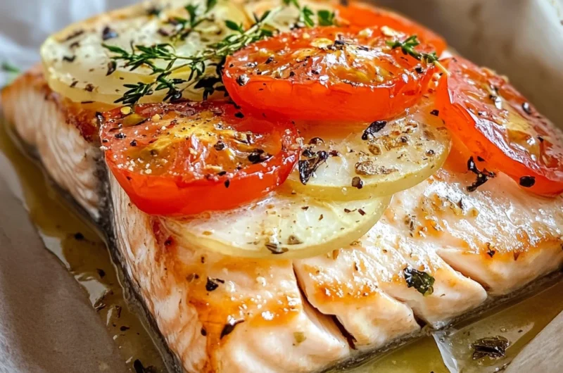 Recette Saumon en Papillote