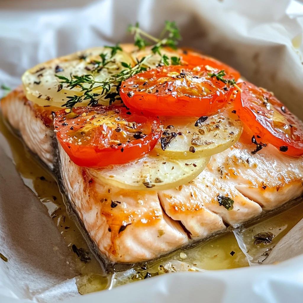 Saumon en Papillote