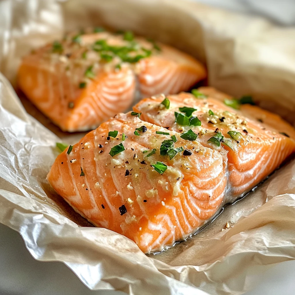 Saumon en Papillote