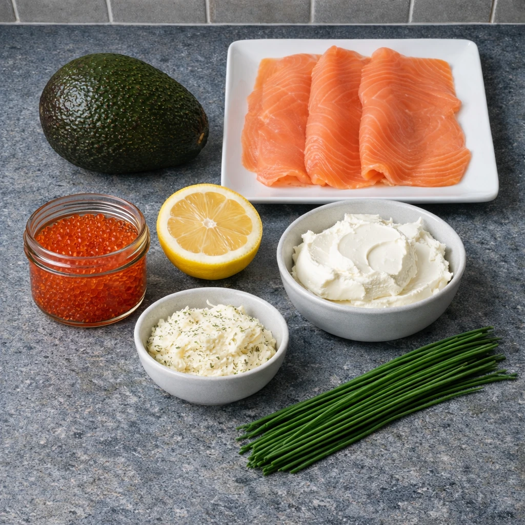 verrine avocat saumon fumé