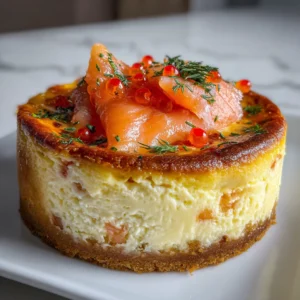 Cheesecake Saumon Fumé