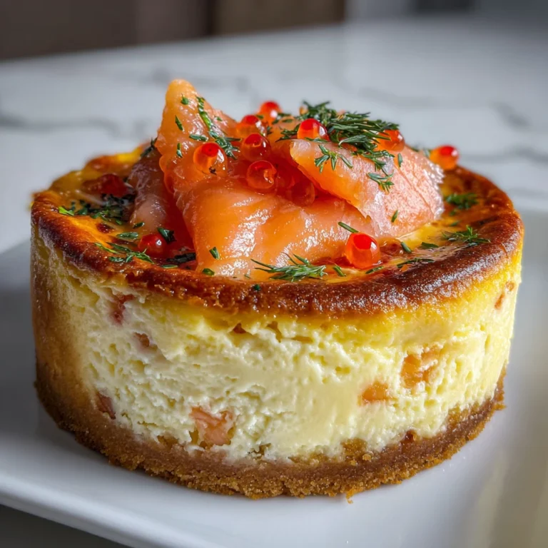 Cheesecake Saumon Fumé