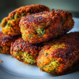 Croquettes de Brocolis et Carottes