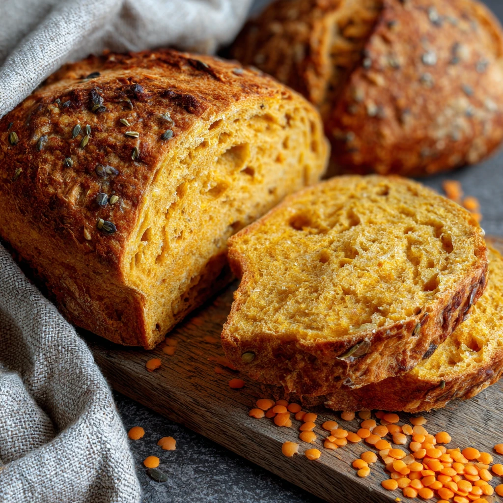 Mon Pain Express aux Lentilles Corail : Simple, Gourmand et Plein de Vie