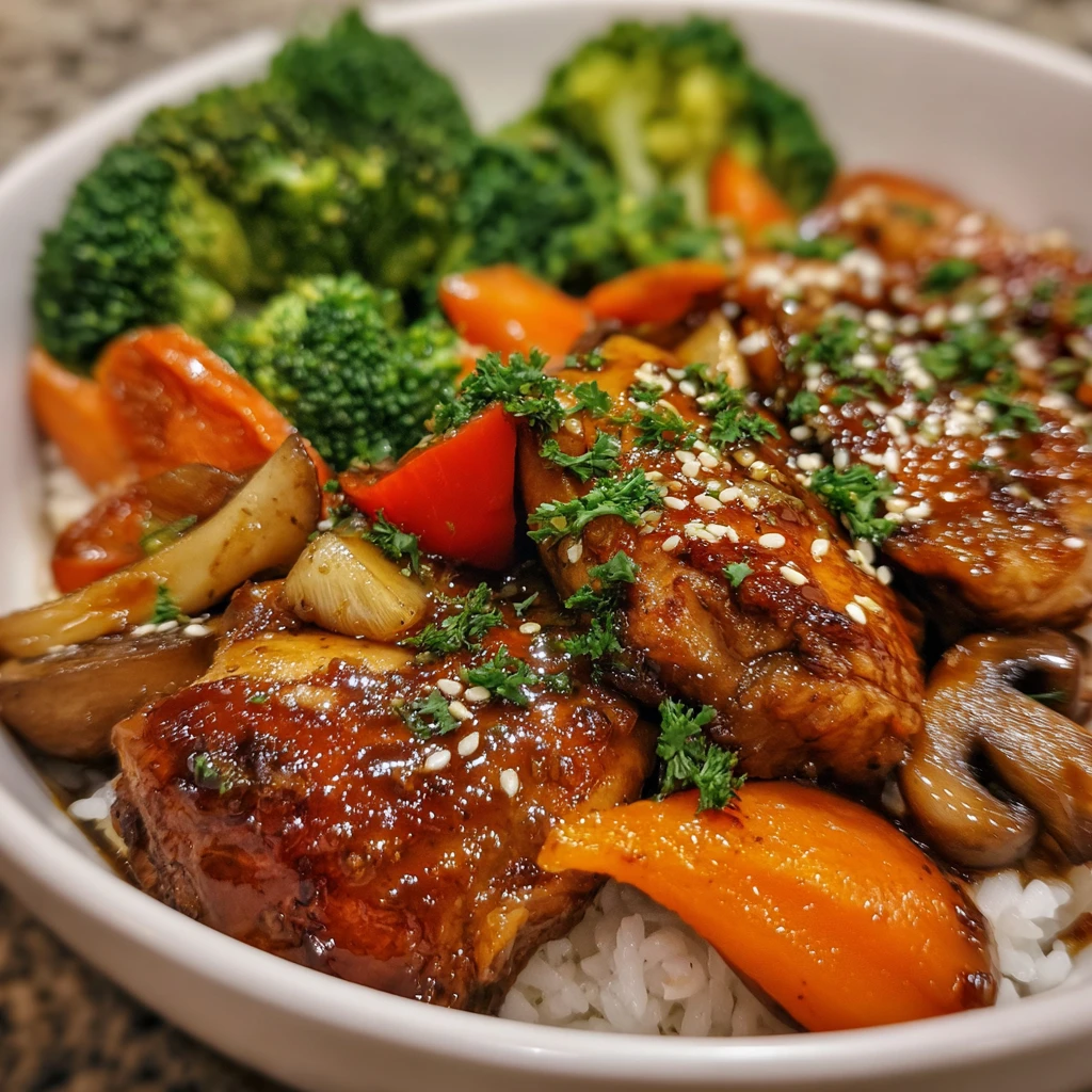 Recette Poulet Teriyaki