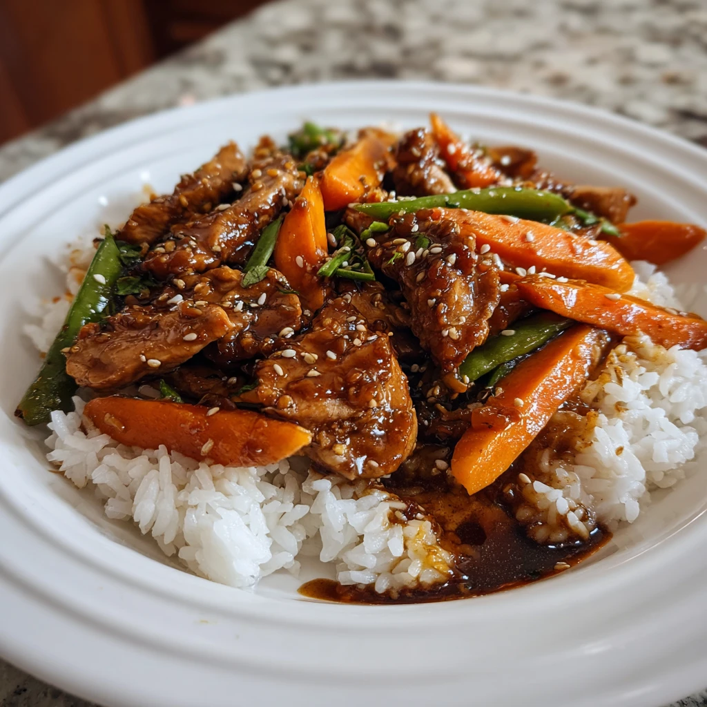 poulet teriyaki
