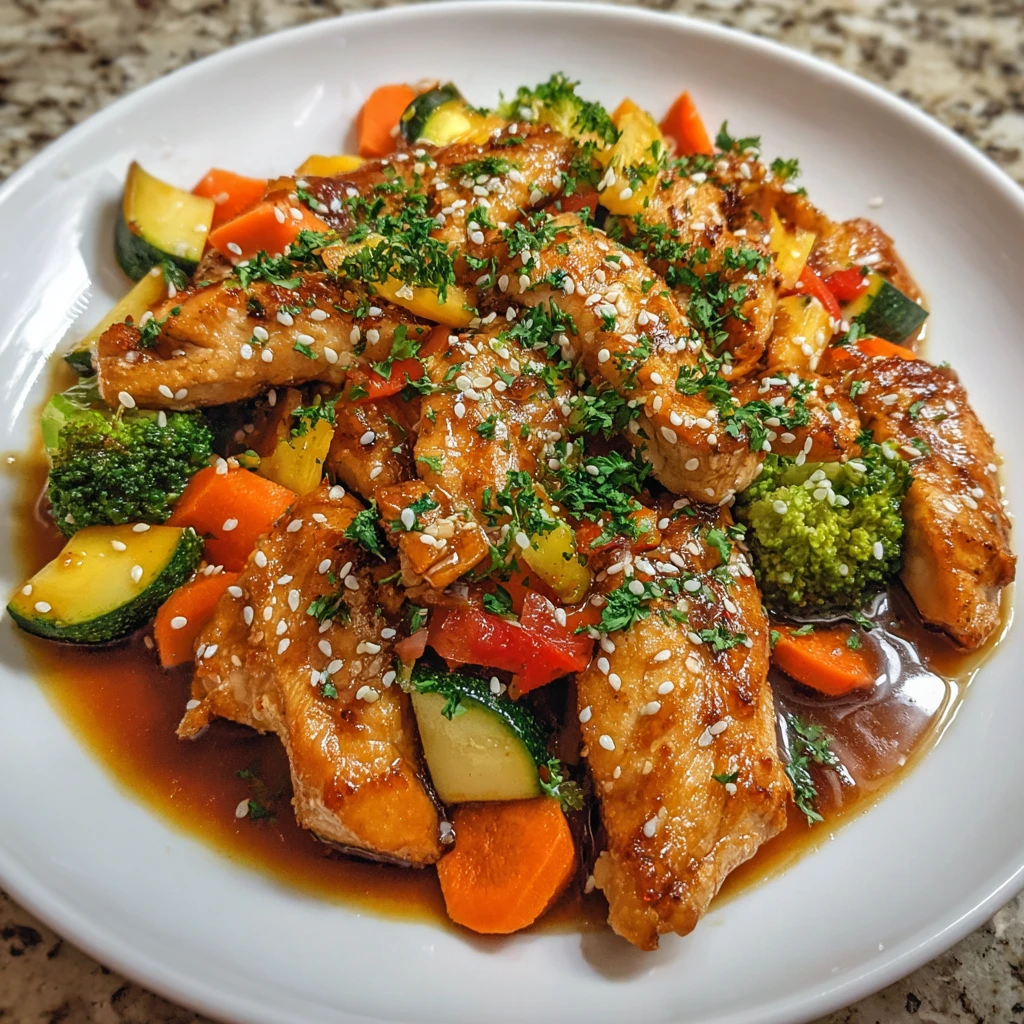 poulet teriyaki