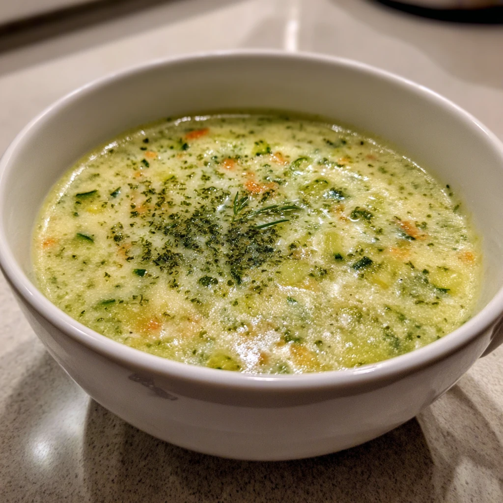 soupe courgette