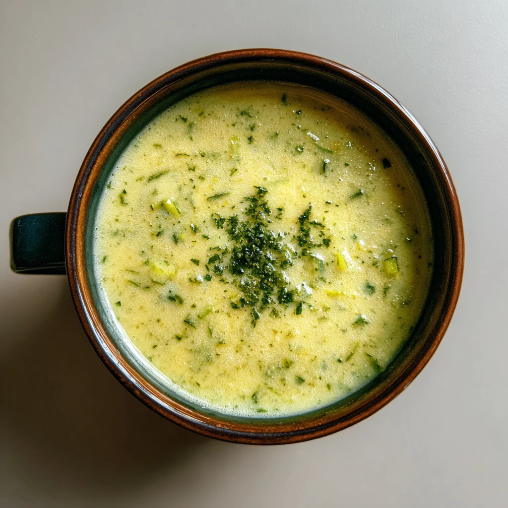 Recette Soupe Courgette