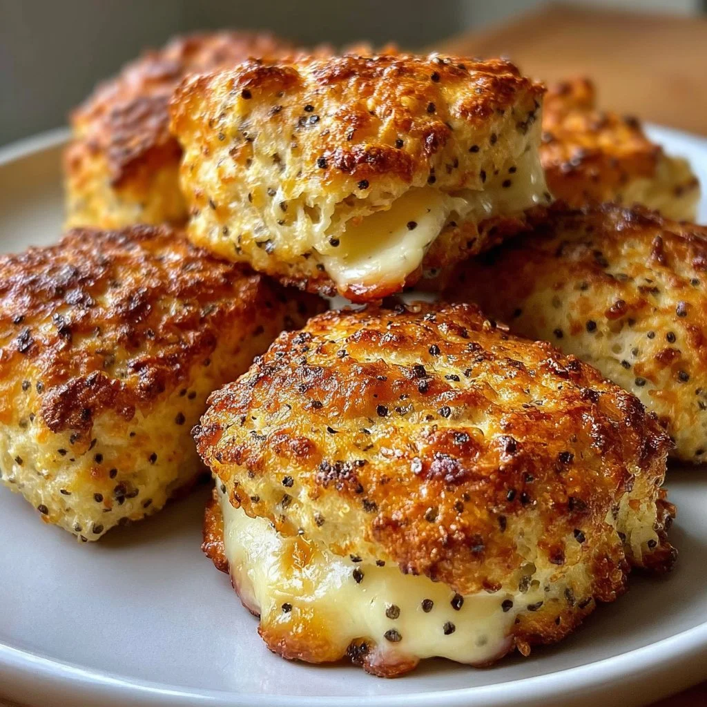 Biscuits apéro à la moutarde et Comté