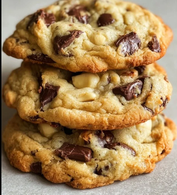 Cookies américains moelleux sortant du four, délicieux et gourmands.