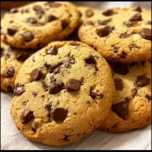 Recette de cookies moelleux faits maison, croustillants à l'extérieur et tendres à l'intérieur.