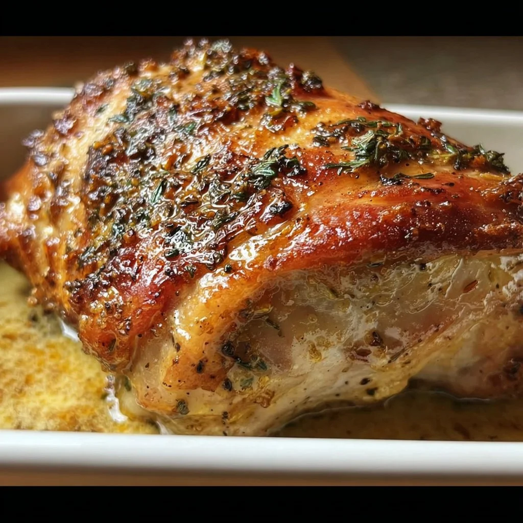 Cuisse de dinde à la Dijonnaise